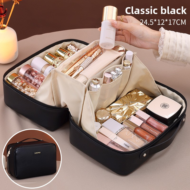 Large-capacity travel portable toiletries storage bag