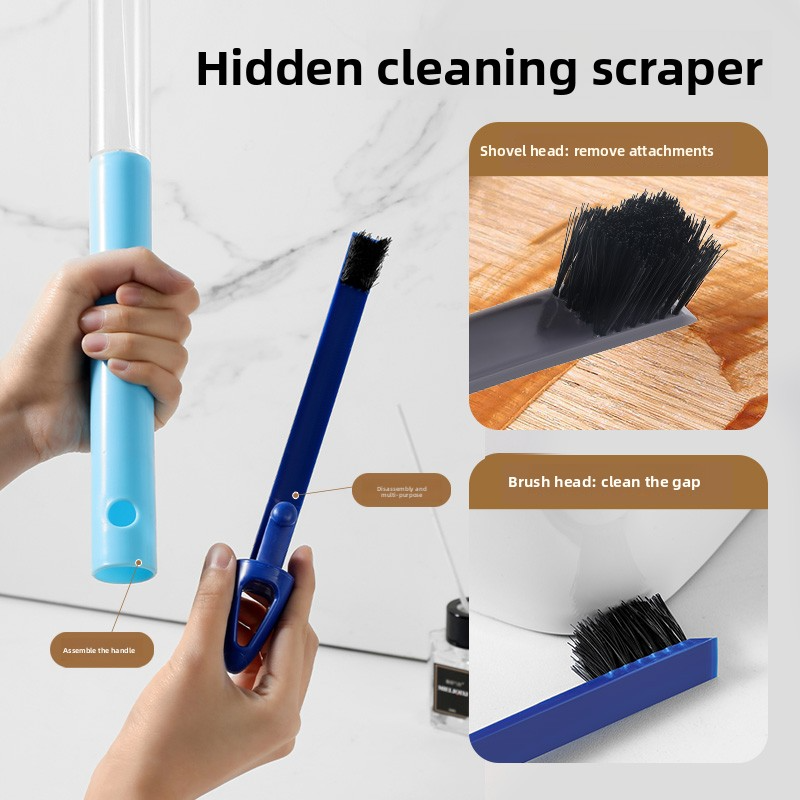 Multifunctional glass cleaner with built-in spray