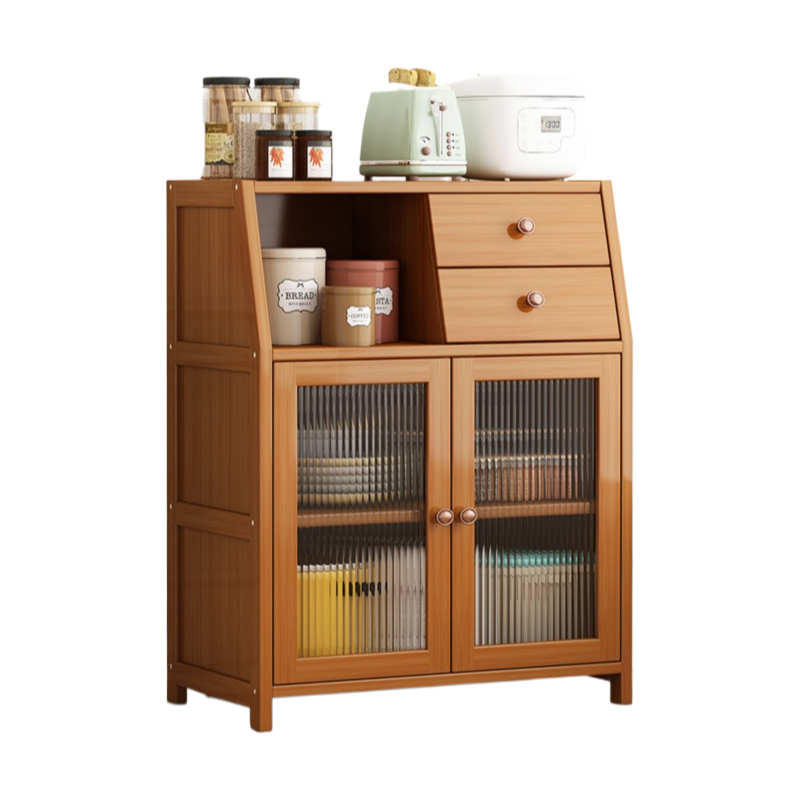 Solid wood sideboard