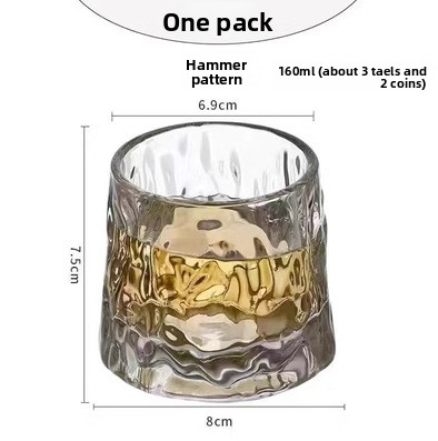 Spinning Cup, Whiskey Glass, Glass Beer Mug