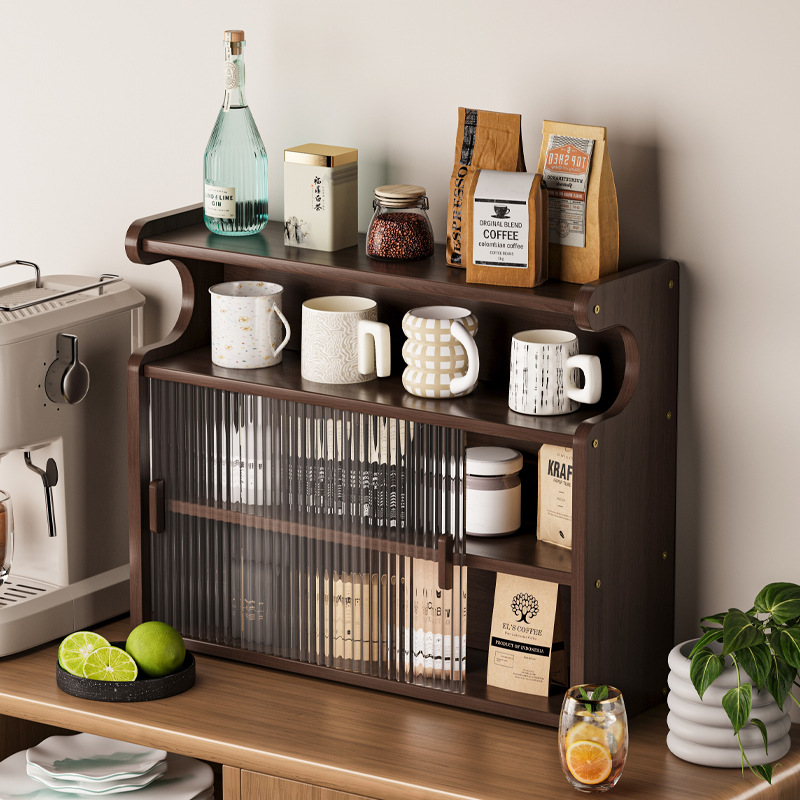 Desktop water cup rack