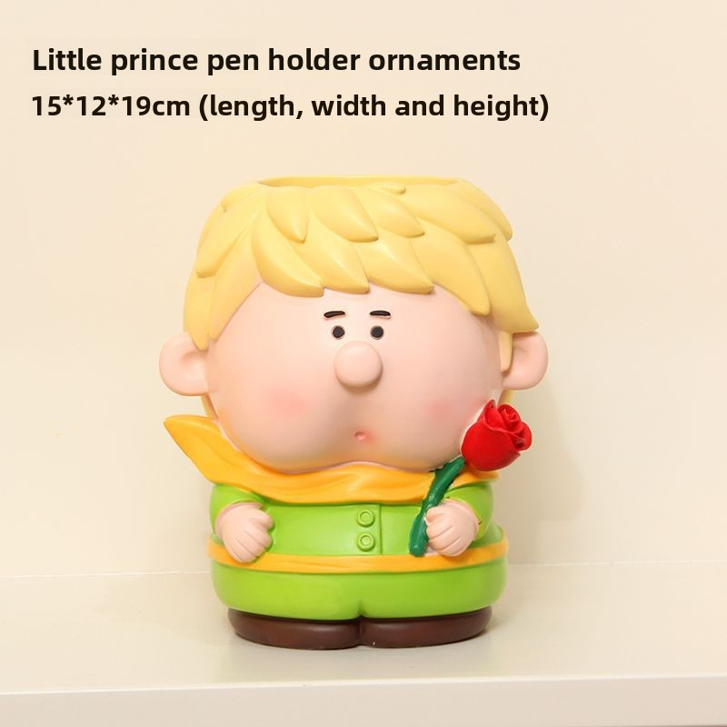 Girl with a Pearl Earring pen holder small ornament