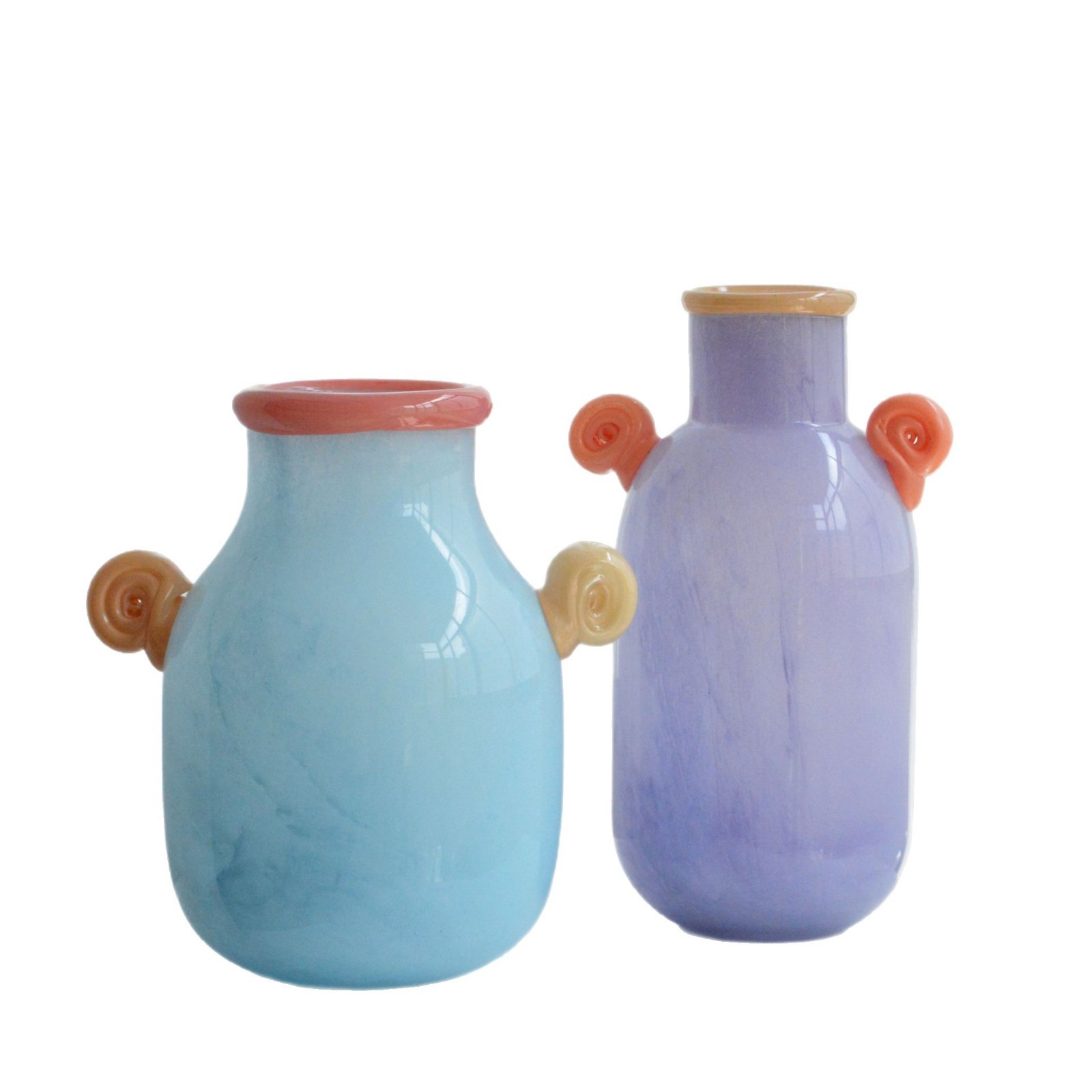 Dopamine candy-colored glass vase