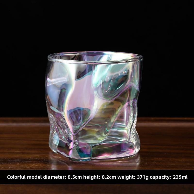 Glass cup, whiskey glass, high-end water cup, beer mug, coffee cup