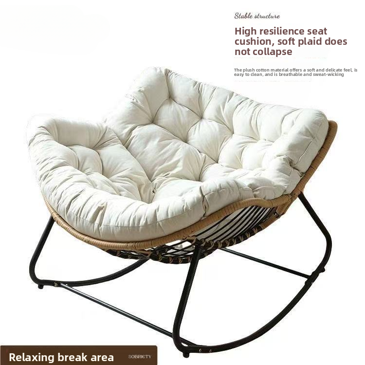 Bird's nest rocking chair