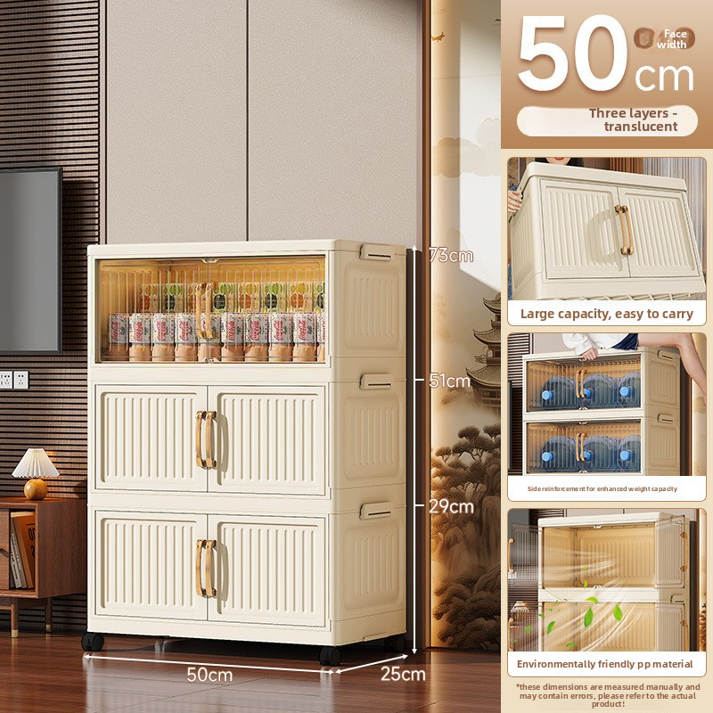 Sideboard storage cabinet, kitchen multi-functional shelf