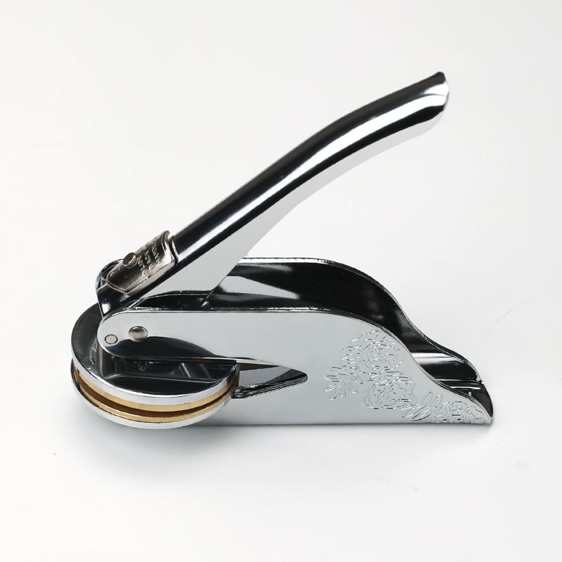 Custom Steel Stamp Advertising Embossing Book Embossing Machine