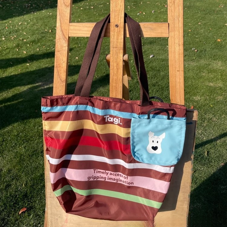 Tagi. Large-capacity foldable and retractable bag