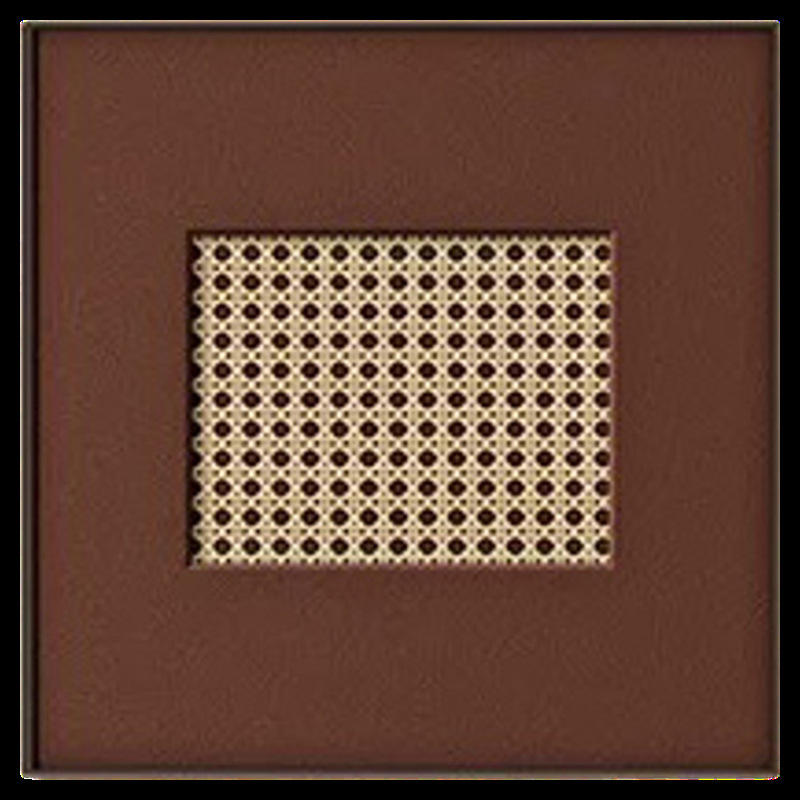 Three-dimensional walnut retro style living room decorative painting