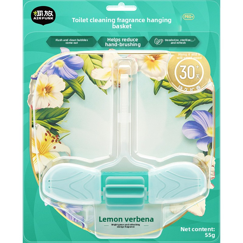 Deodorizing fragrance toilet cleaner for removing odors