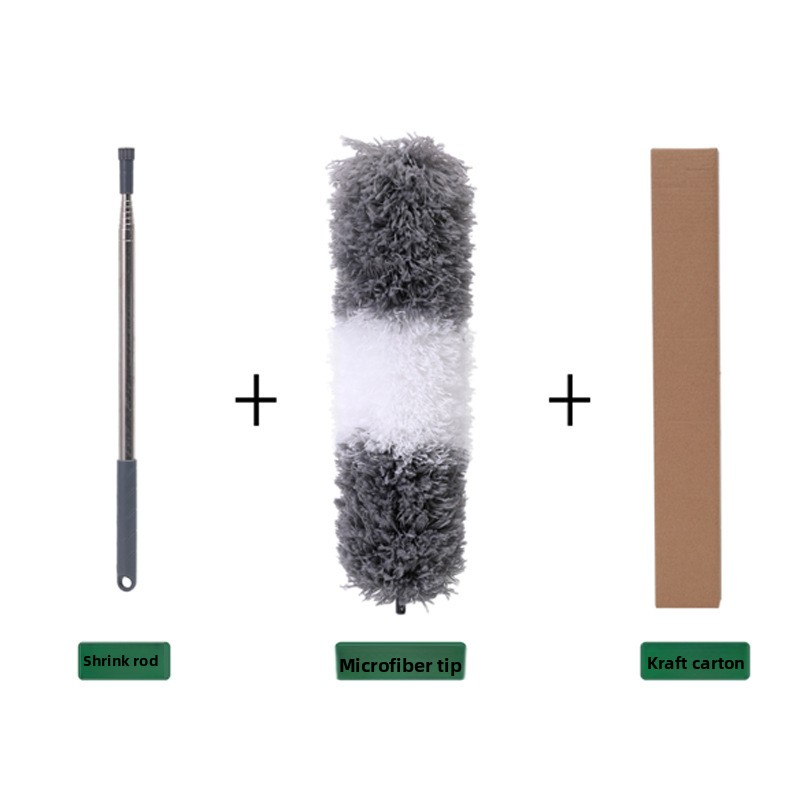 Retractable household duster