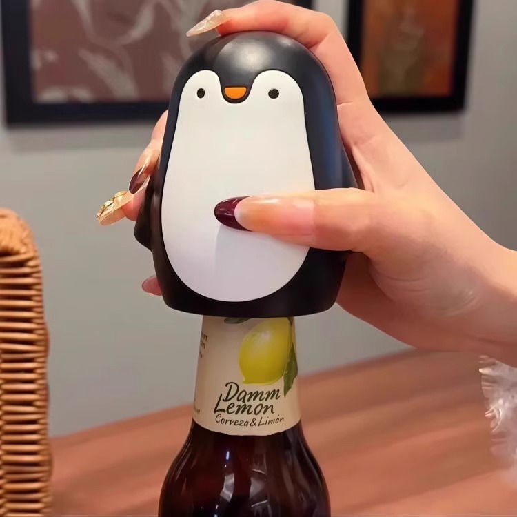 Penguin Bottle Opener Portable Home Creative Cap Opener