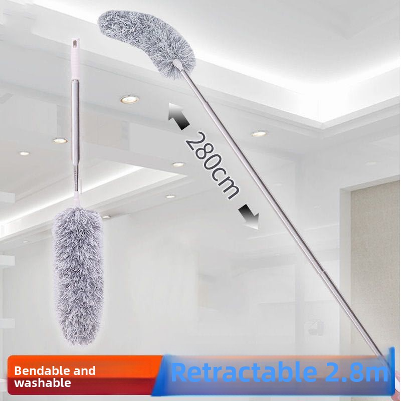Retractable household duster