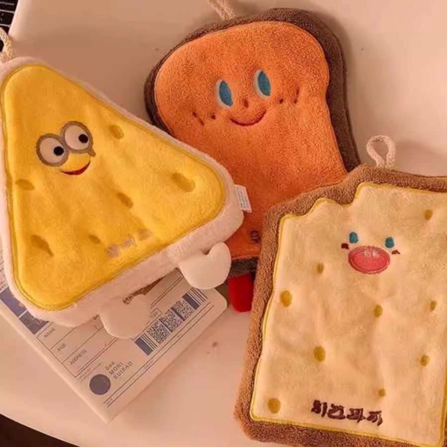 Cute cartoon hand towel for the bathroom