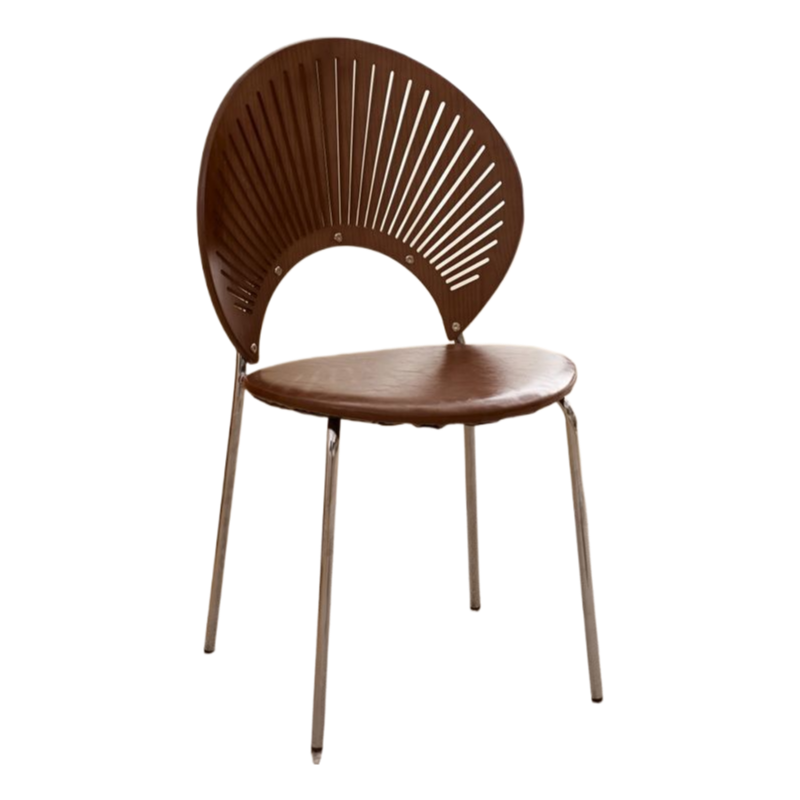 Nordic Shell Metal Dining Chair