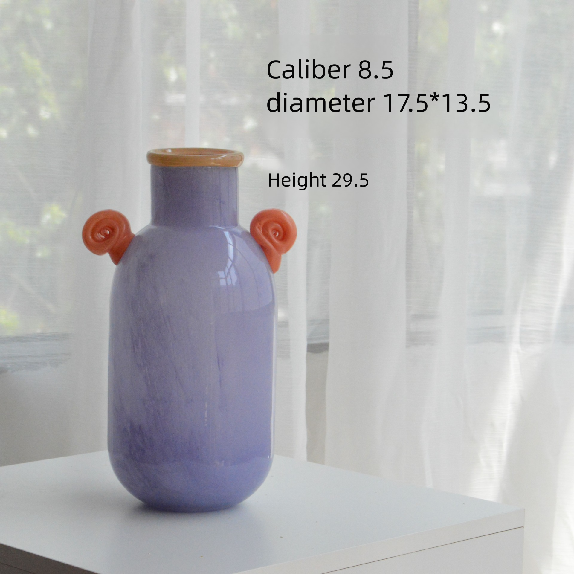 Dopamine candy-colored glass vase