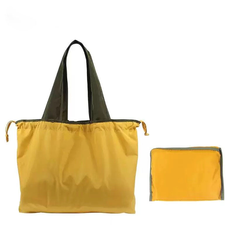Collapsible, portable large eco-friendly shopping bag