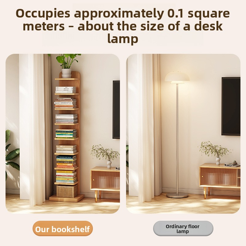 Small multi-layer storage rack