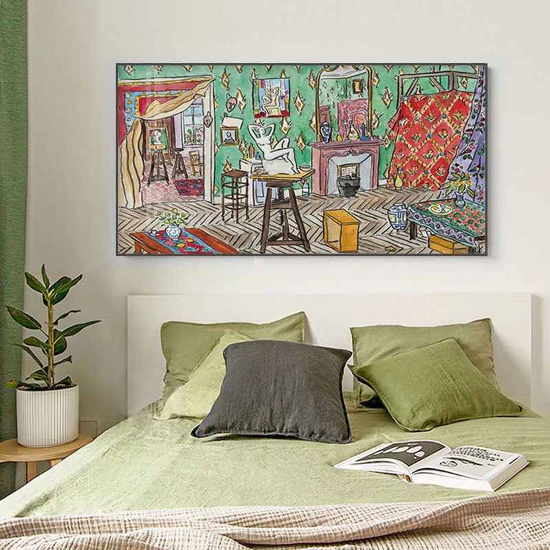 Matisse Fauvism style wall painting
