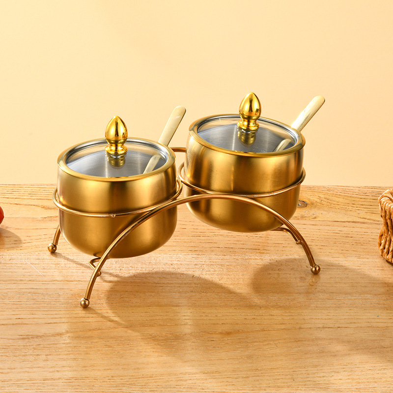 304 stainless steel condiment jar