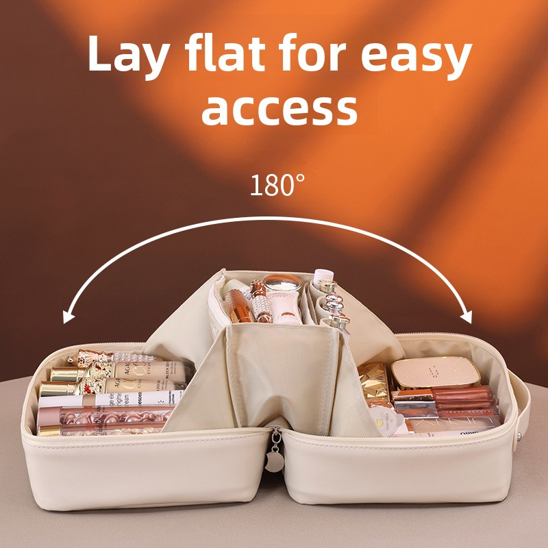 Large-capacity travel portable toiletries storage bag