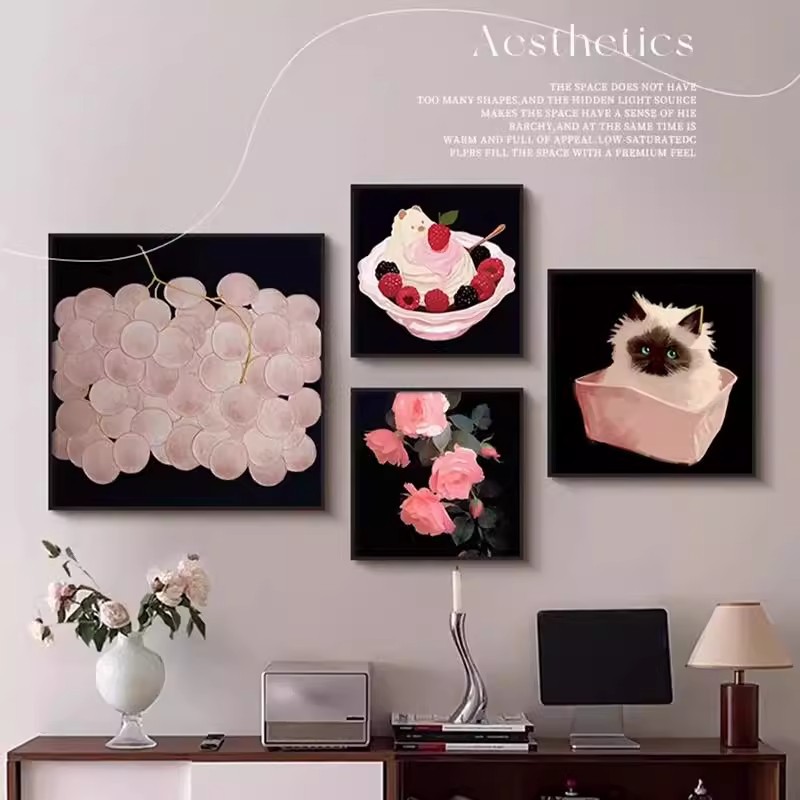 Margaret Combination Decorative Art Hanging Painting