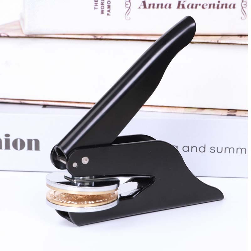 Custom Steel Stamp Advertising Embossing Book Embossing Machine