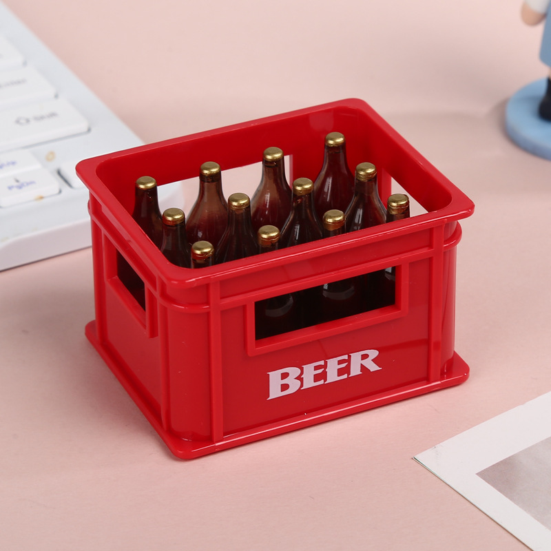 Beer bottle opener magnetic refrigerator sticker multi-functional bottle opener