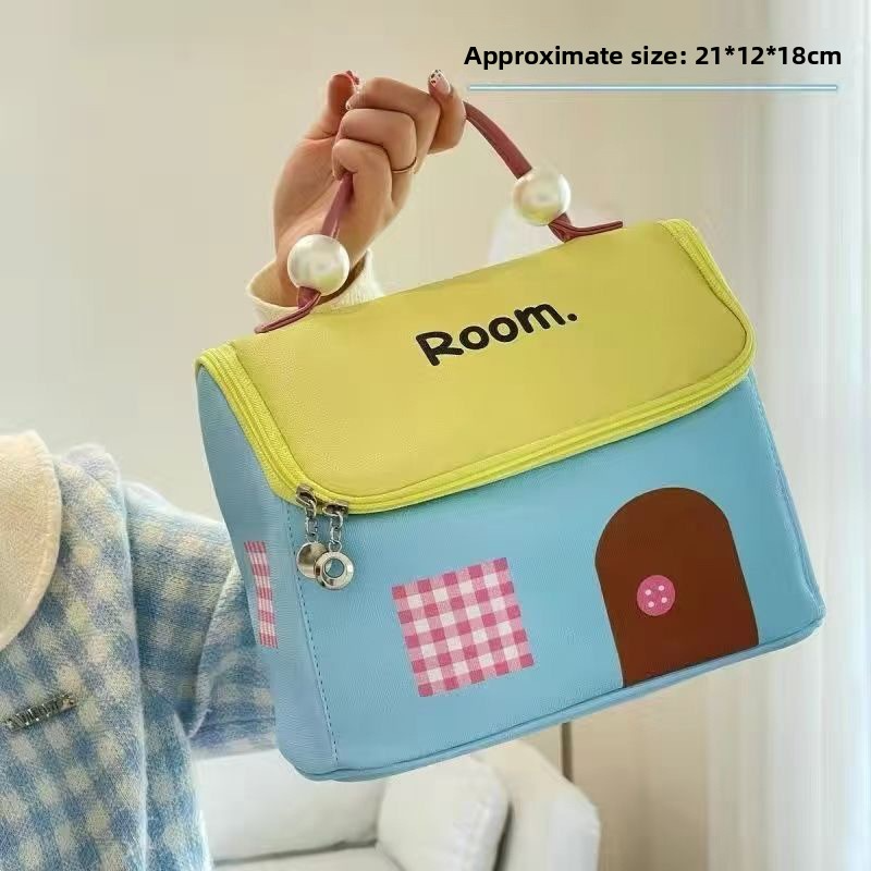 Cute House Storage Bag