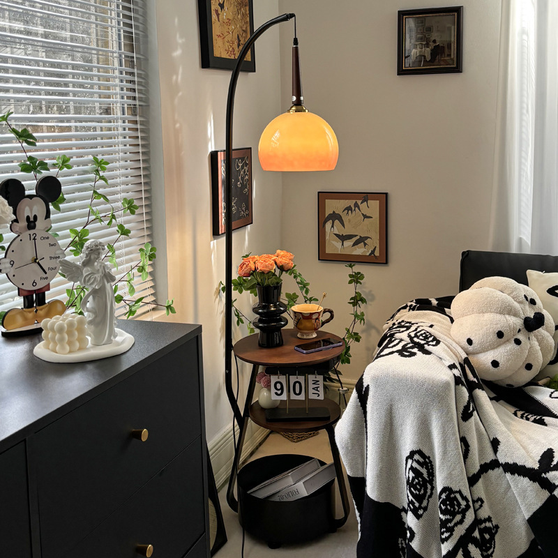 Mid-century style floor lamp