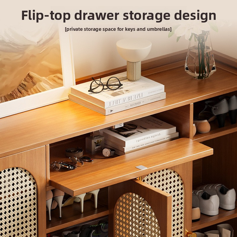 High-end entry cabinet storage shoe rack