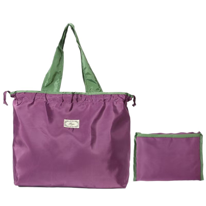 Collapsible, portable large eco-friendly shopping bag