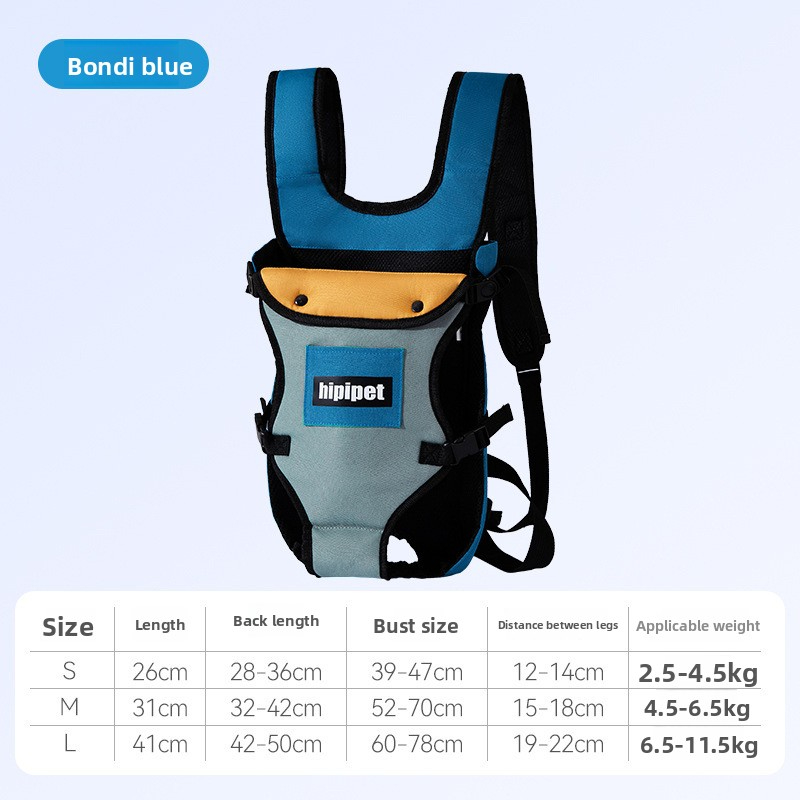 Chest Pet Bag Backpack Outing Carrying Bag