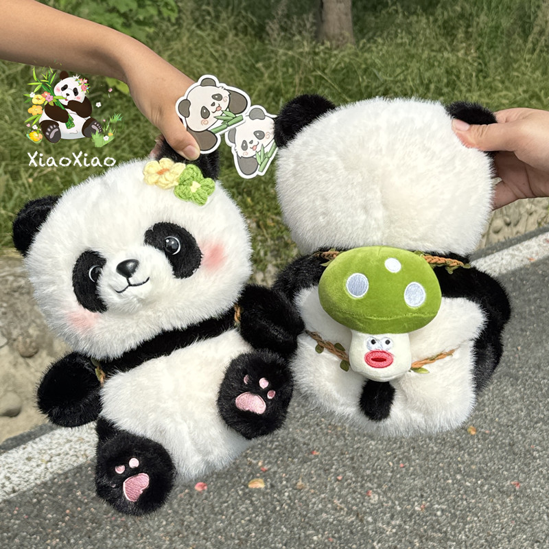 Cute panda doll