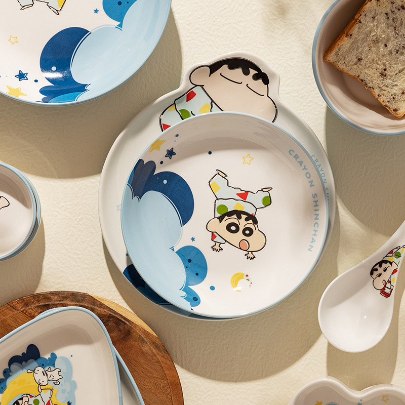 Ceramic bowl and plate tableware gift box set