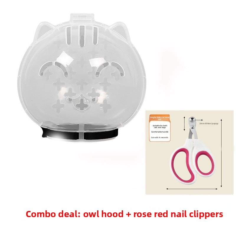 Cat Head Cover Anti-Lick Anti-Bite Spherical Shape