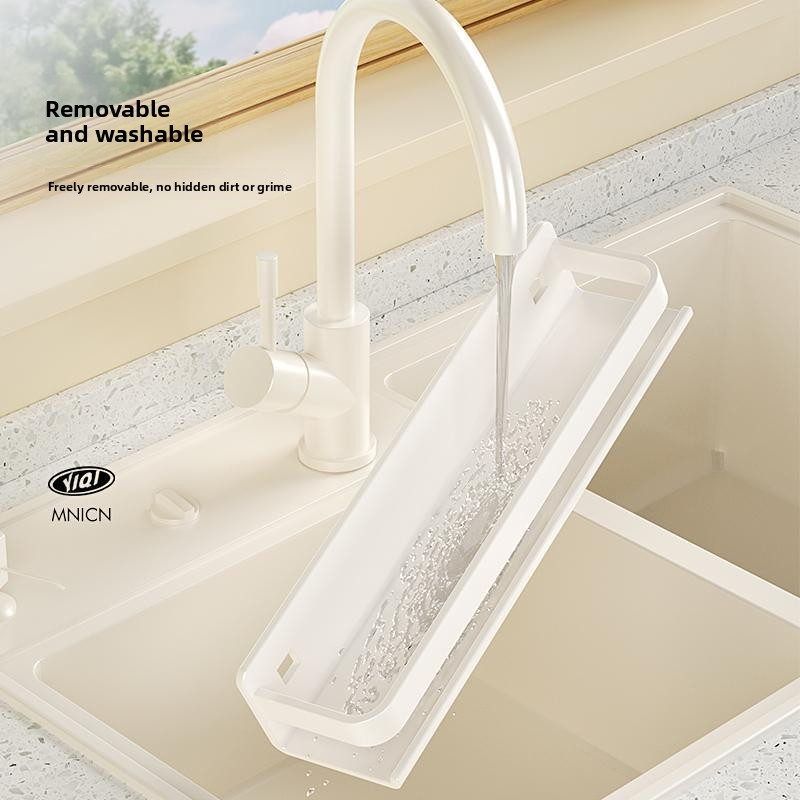 Hole-free wall-mounted multi-functional kitchen storage rack for condiments