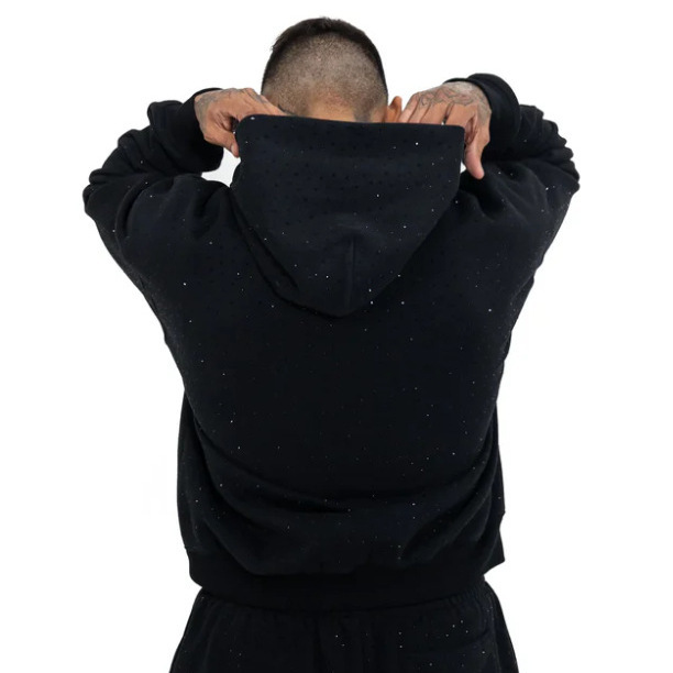 Unisex Rhinestone Hoodie 