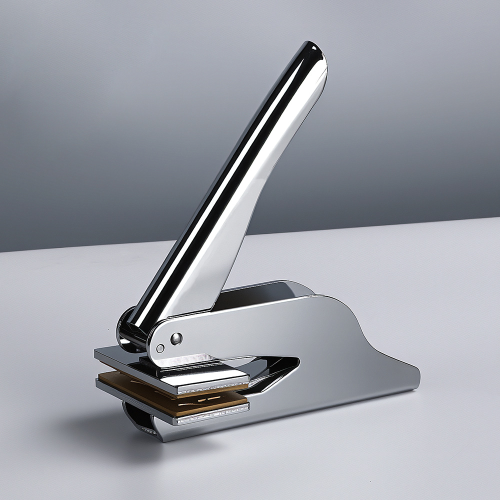 Custom Steel Stamp Advertising Embossing Book Embossing Machine