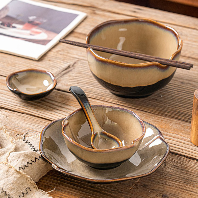 Ceramic tableware single-person dining gift box