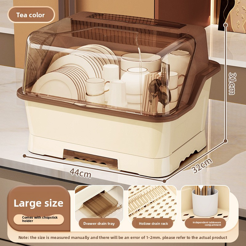 Large-capacity storage boxes for home kitchen cupboards