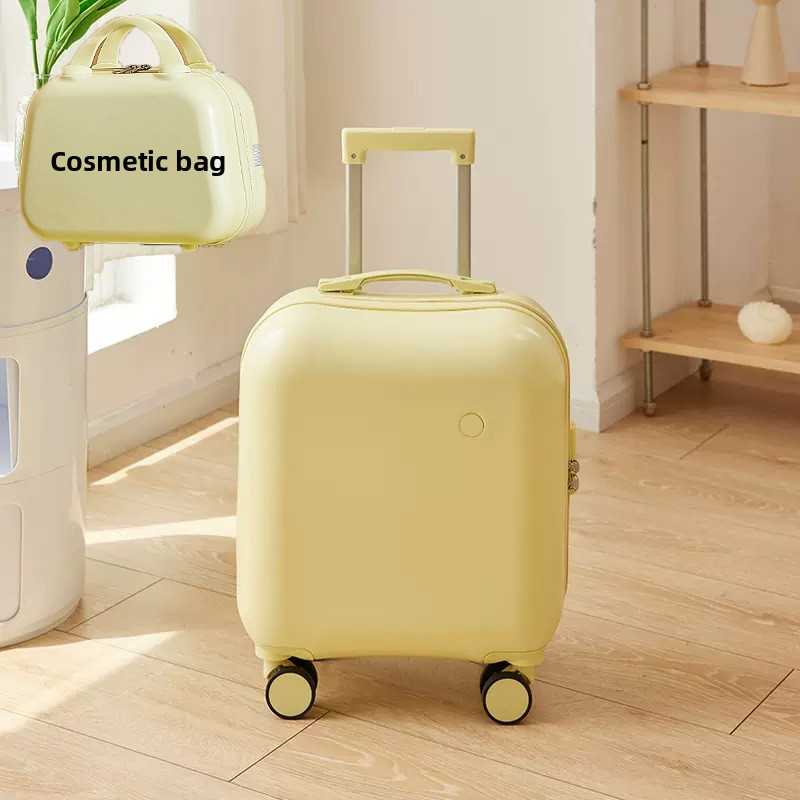 Pressure-resistant and wear-resistant small 18-inch travel suitcase