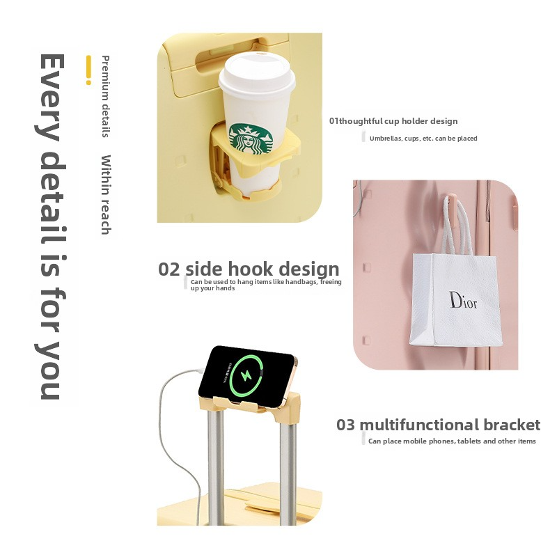 Large-capacity, sturdy, durable and multi-functional luggage