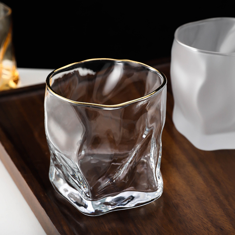Glass cup, whiskey glass, high-end water cup, beer mug, coffee cup