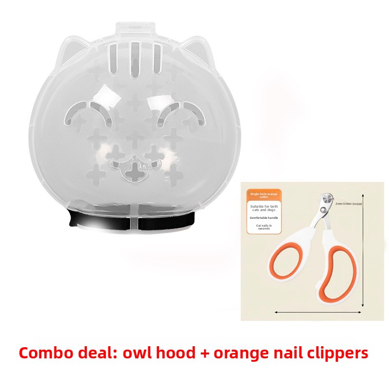 Cat Head Cover Anti-Lick Anti-Bite Spherical Shape