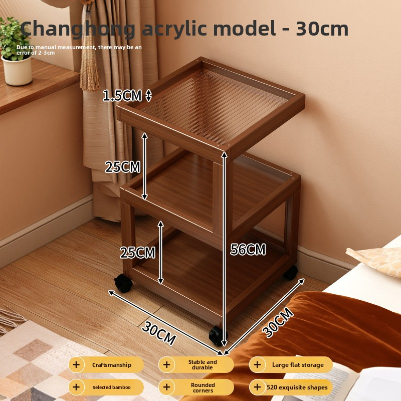Simple and Creative Side Table Shelf