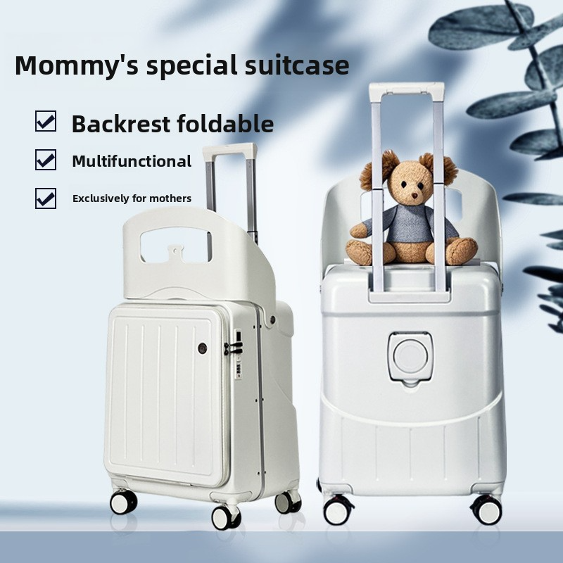 Check-in allowed baby trolley suitcase