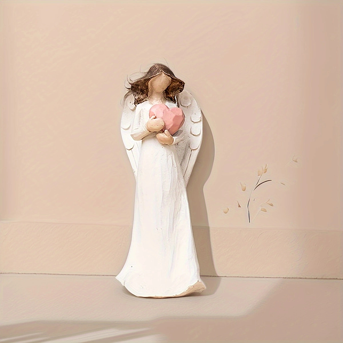 Resin crafts angel ornament