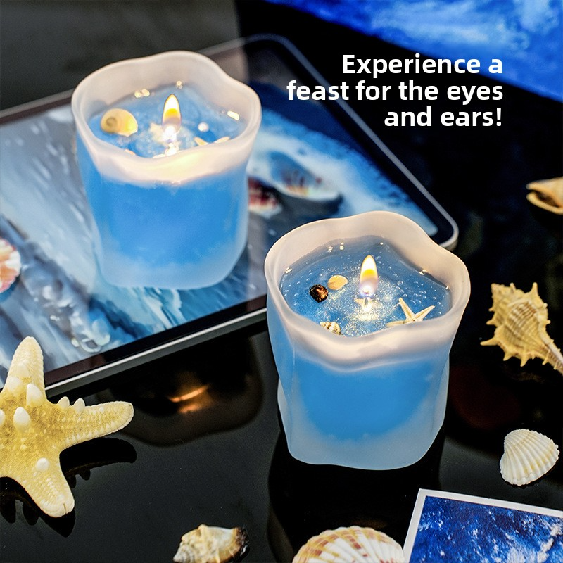 Ocean Shell Scented Candle