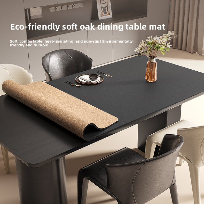 Disposable waterproof, oil-proof and heat-resistant dining table mat